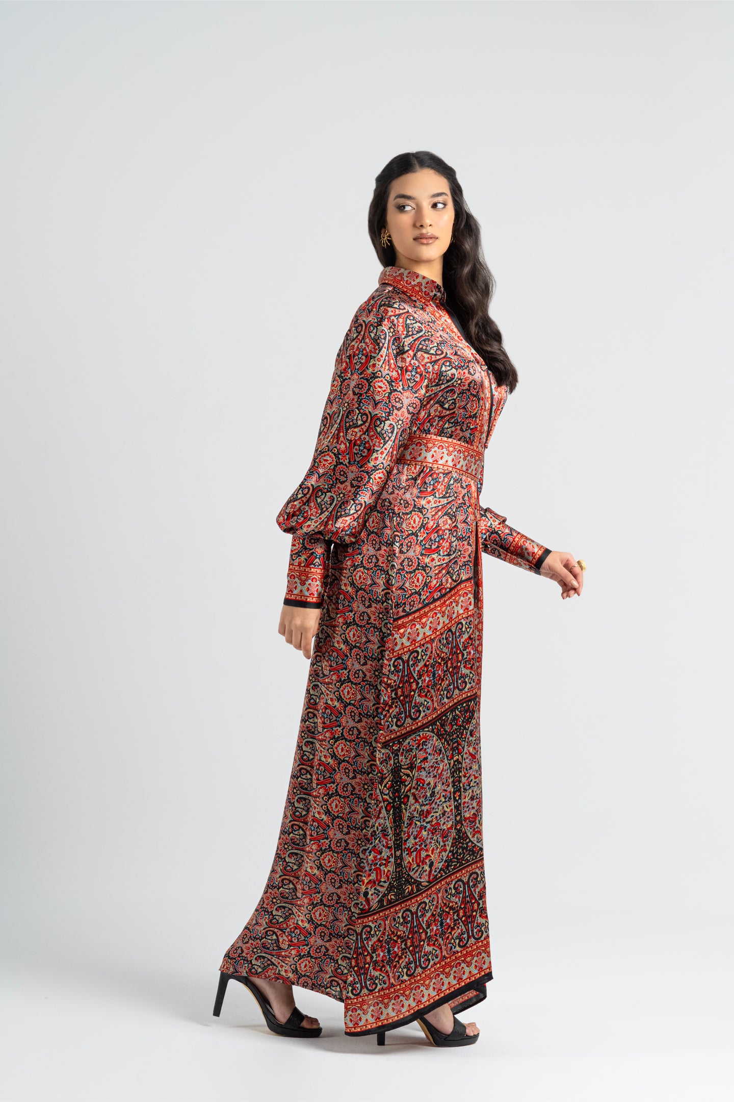 Samarkand - Black Modest Dress